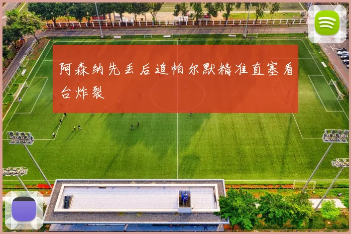 阿森纳先丢后追帕尔默精准直塞看台炸裂